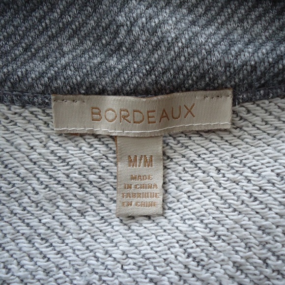 Anthropologie Bordeaux Cardigan M Longer Length - Picture 5 of 7